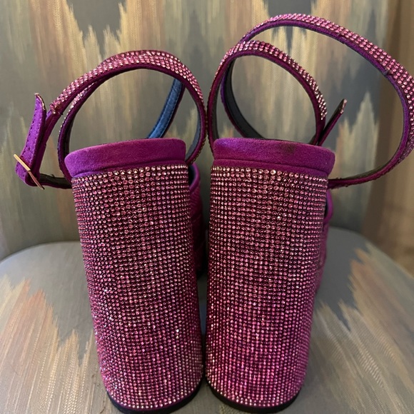 Pink Rhinestone Platforms - Picture 6 of 6